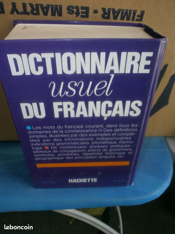 Dictionnaire usuel du français Hachette (image 2)