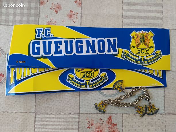 FC Gueugnon fanion vintage football foot pennant wimpel banderin