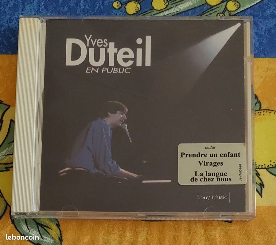 CD Yves Duteil - En Public (image 1)