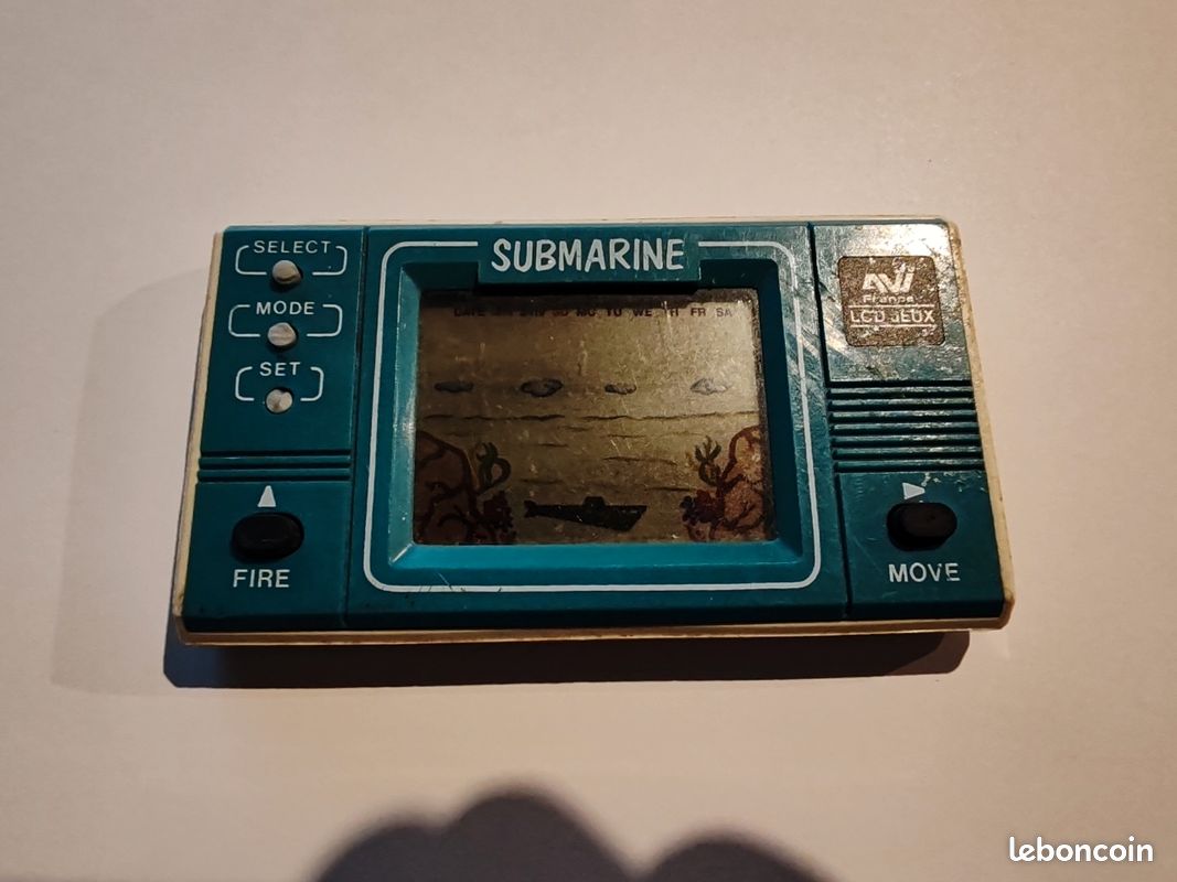 Jeu LCD Vintage - SUBMARINE - Années 80 - Marque Générique