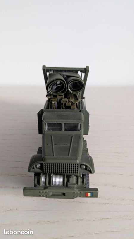 DINKY TOYS camion BROCKWAY militaire version 2 chassis gravé