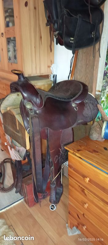 A vendre selle western origine TEXAS (image 1)