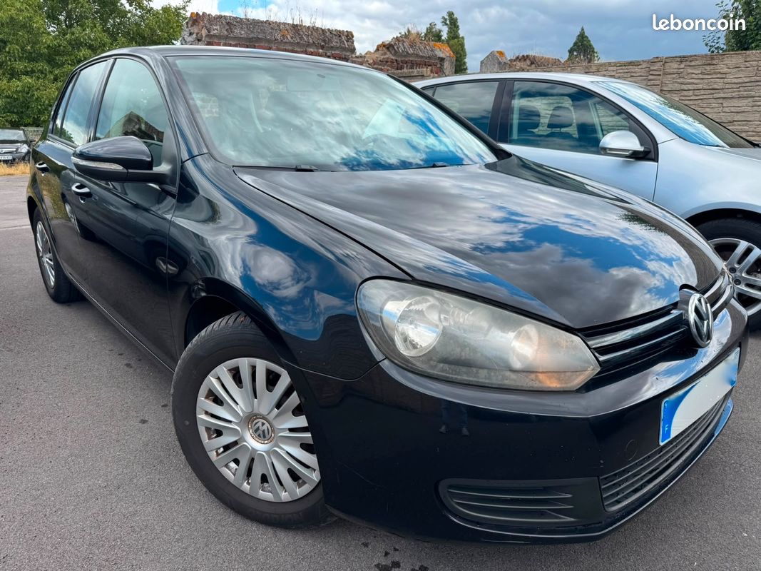 VW golf 6 VI 1.6 tdi 105 ch 2010 221 000 kms gps clim auto parfait etat (image 2)