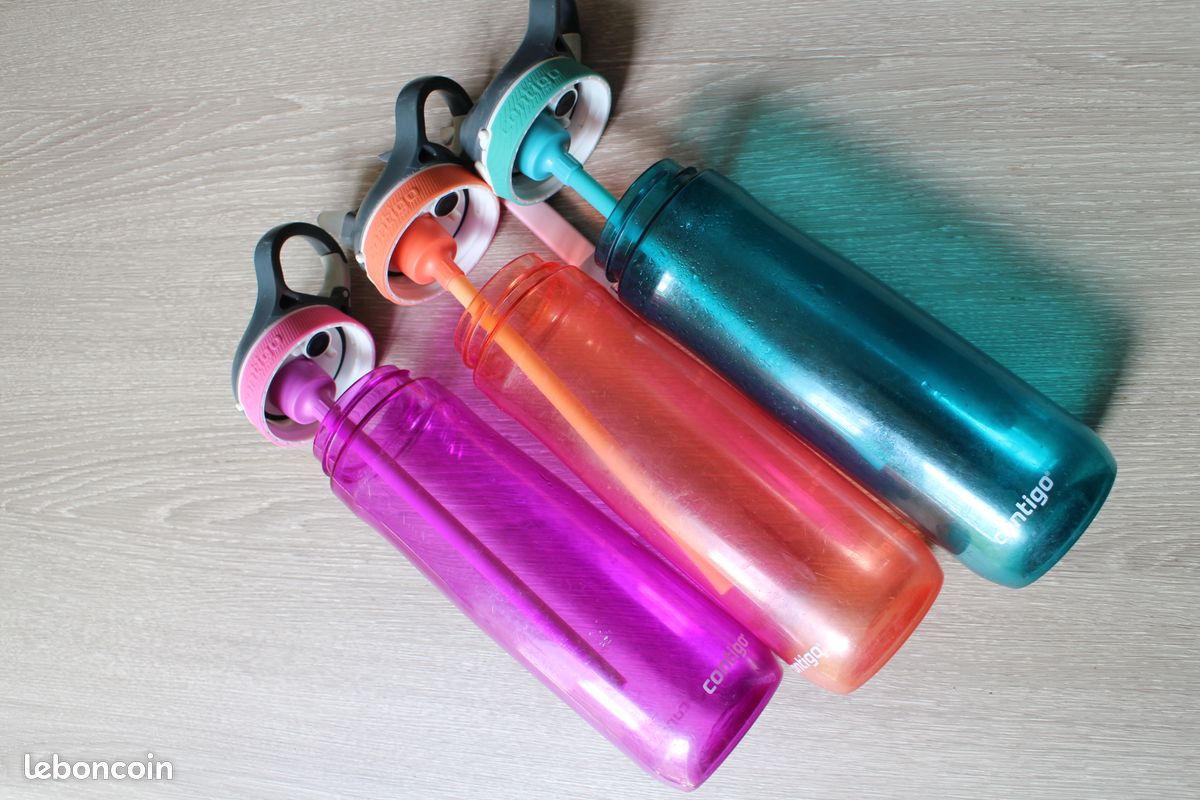 Lot 3 gourde eau Contigo Bottle Tritan™ Renew, 720 ml (image 2)