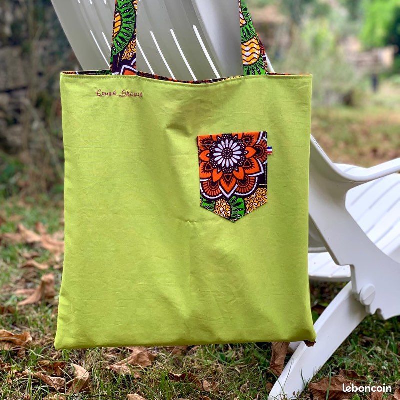 Tote bag en wax (image 6)