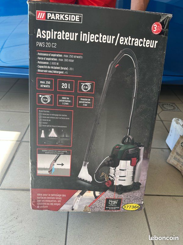 Shampouineuse + aspirateur (image 1)