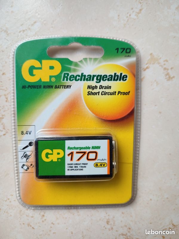 Batterie type 9V rechargeable (image 1)