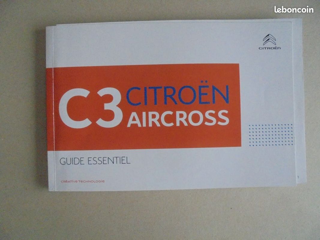 Manuel guide d'utilisation Citroen C3 (image 1)
