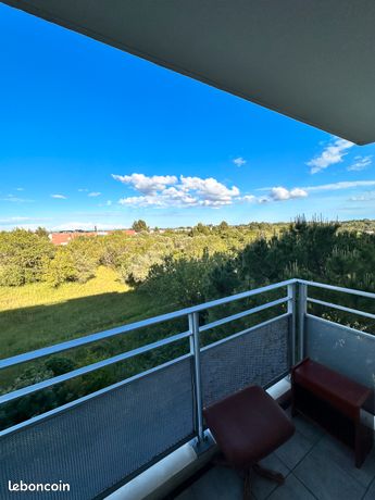 Appartement T2-31 m2-Terrasse avec belle vue