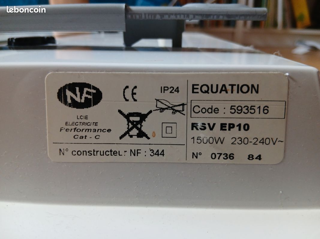 Radiateur électrique 1500 W (image 3)