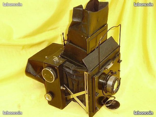 Appareil Photo à Soufflet Contessa Nettel - Allemand WW2 - Pour Pièces