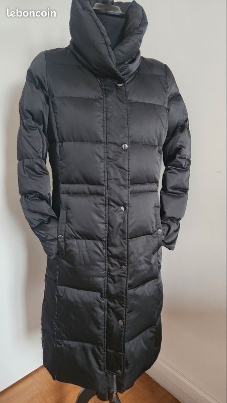 Doudoune longue Camaïeu T40 avec 70% duvet comme neuve Vêtements