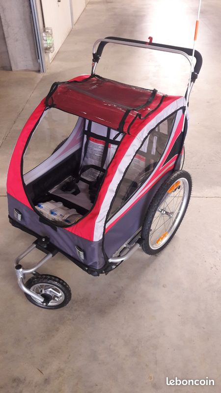 Remorque jogger vélo 2 en 1 - Équipements vélos