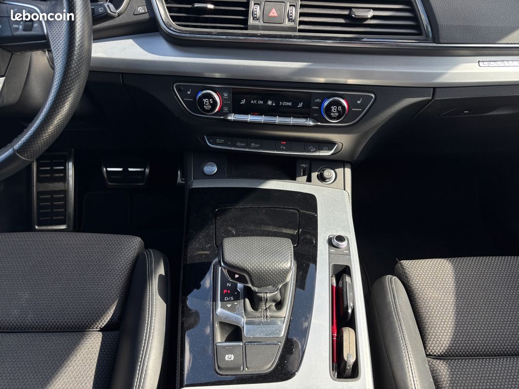 AUDI Q5 SPORTBACK 40 TDI 204 QUATTRO S LINE S TRONIC 204Ch Garantie 12 mois - Suivi Audi - Caméra de recul - ACC - Sièges Massant (image 12)