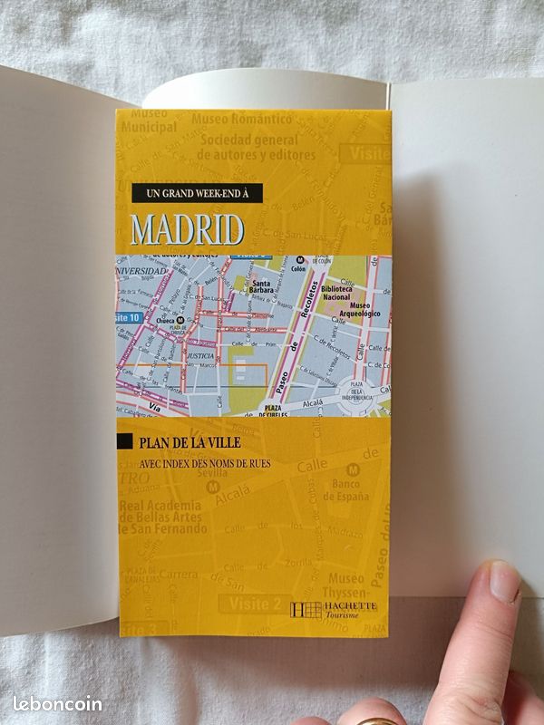 Guide de voyage Un grand week-end à Madrid Editions Hachette 2008 (image 8)