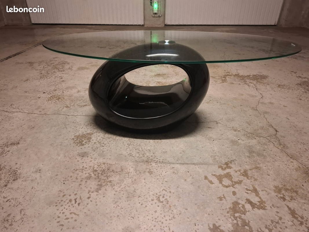 Table basse en verre (image 1)