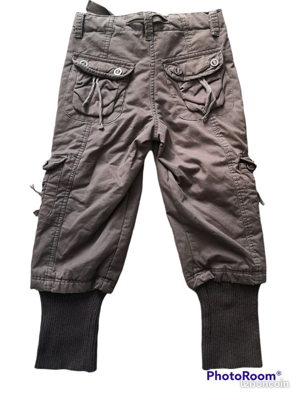 Pantacourt marron femme T.S Kalamton (image 5)