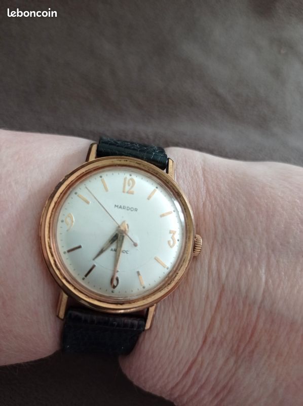 Ancienne Montre Mécanique Mardor – Ref 11018J – Montre Bracelet Unisexe – Vintage