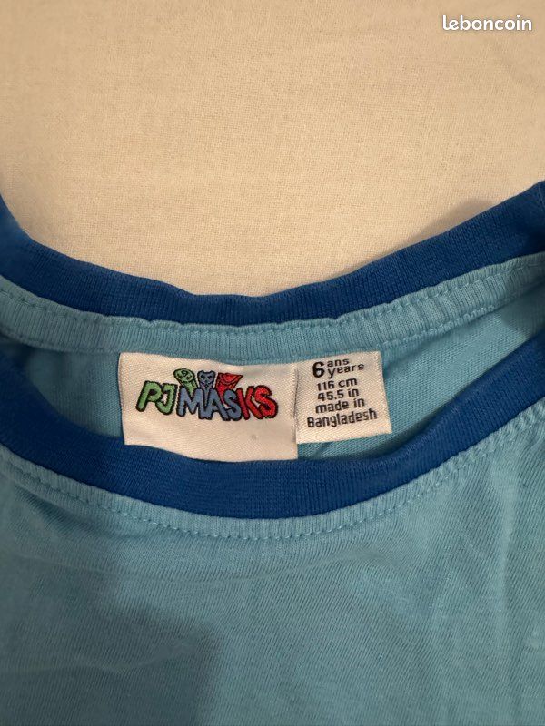 Tee-shirt sans manche / débardeur PJMASK enfant Taille 6A (image 2)
