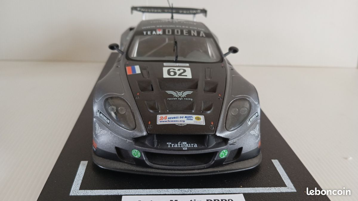 Aston Martin Le Mans Russian Age Racing 2006 – Solido 1/18, Grise, Neuve