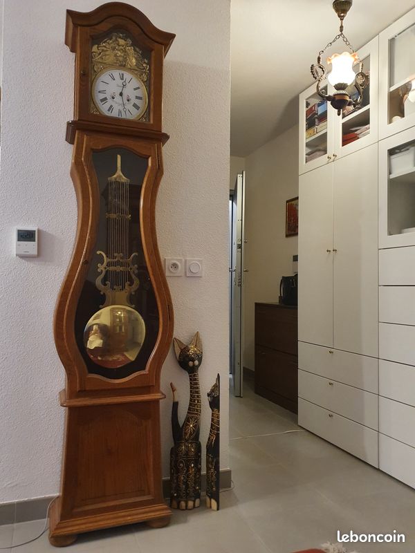 Horloge 200 cm, style ancien acajou (image 1)