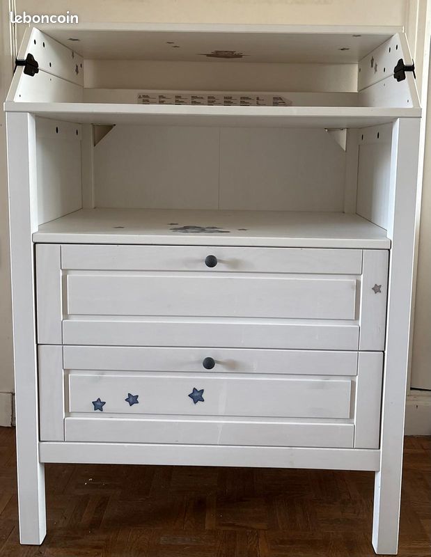 Table à langer/commode Sundvik (image 1)