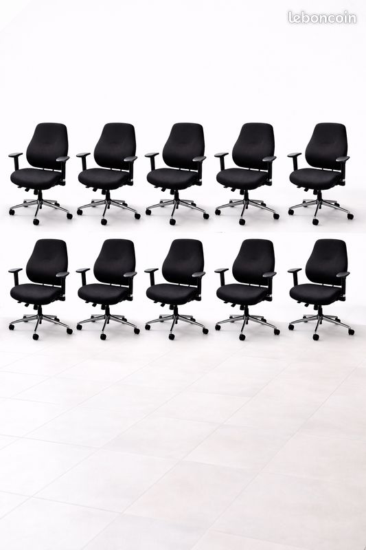 Fauteuil de bureau ergonomique lot de 10 (image 2)