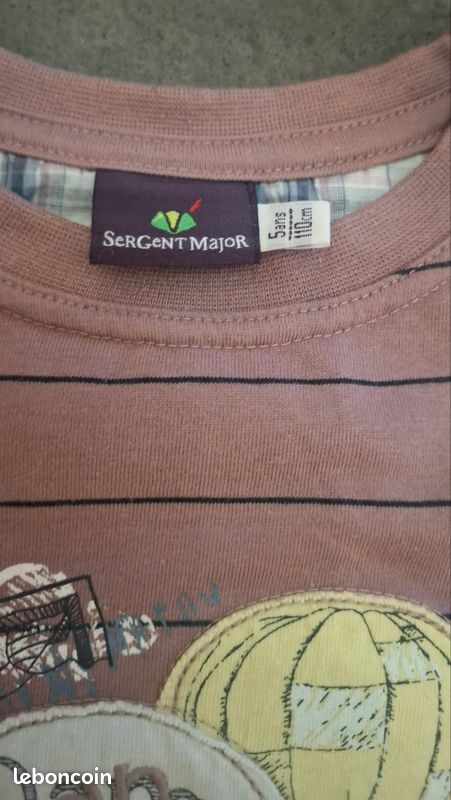 Tee-shirt. Taille 5 ans. Marque Sergent Major
3 (image 3)