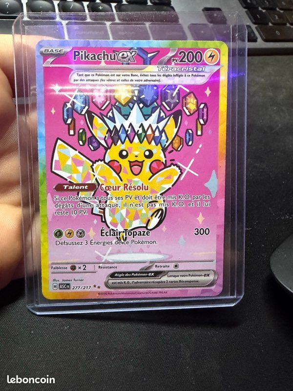 Pikachu alternative 277/217 - Echange ok (image 1)