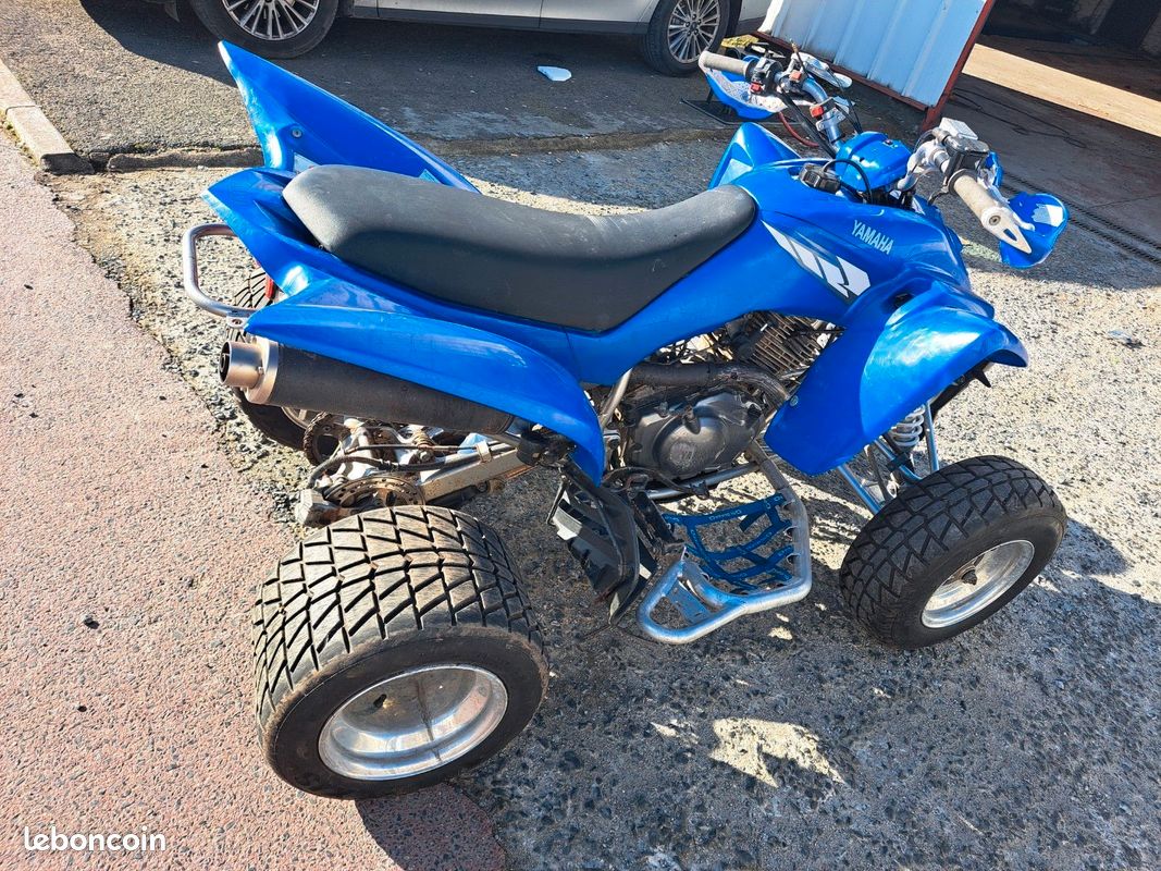 Quad raptor 350cc homologué 8000km avec elargiseur - Motos