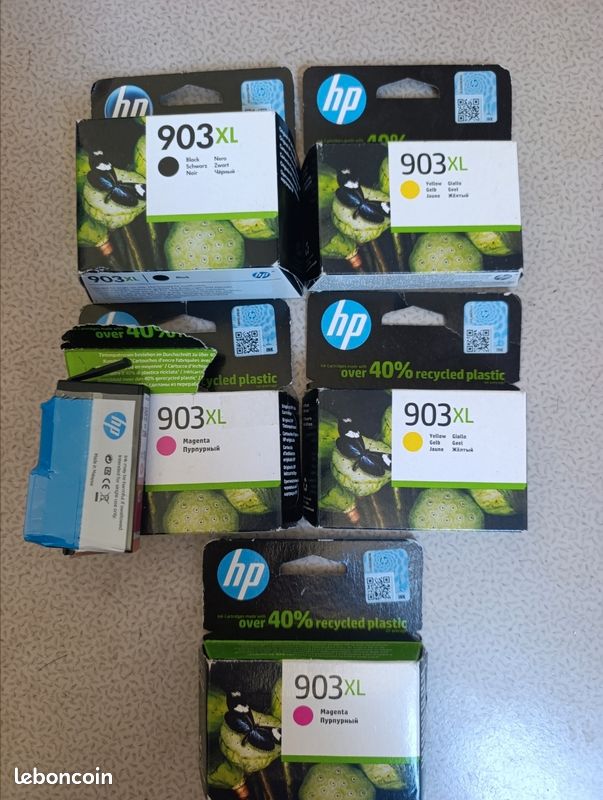 Promo Pack 4 Cartouches Jet D'encre 903 Hp chez Hyperburo