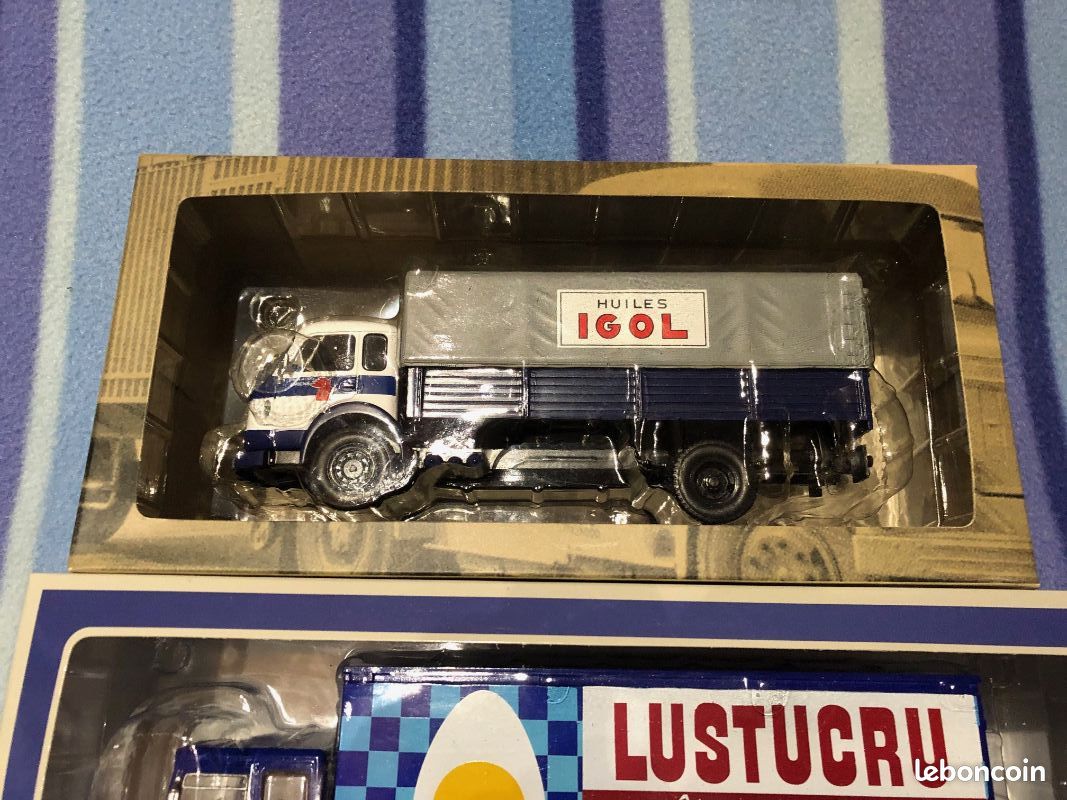 Maquette Camion SAVIEM JL21 Igol N°78 - Échelle 1/43 - Série "Camions D'Autrefois"