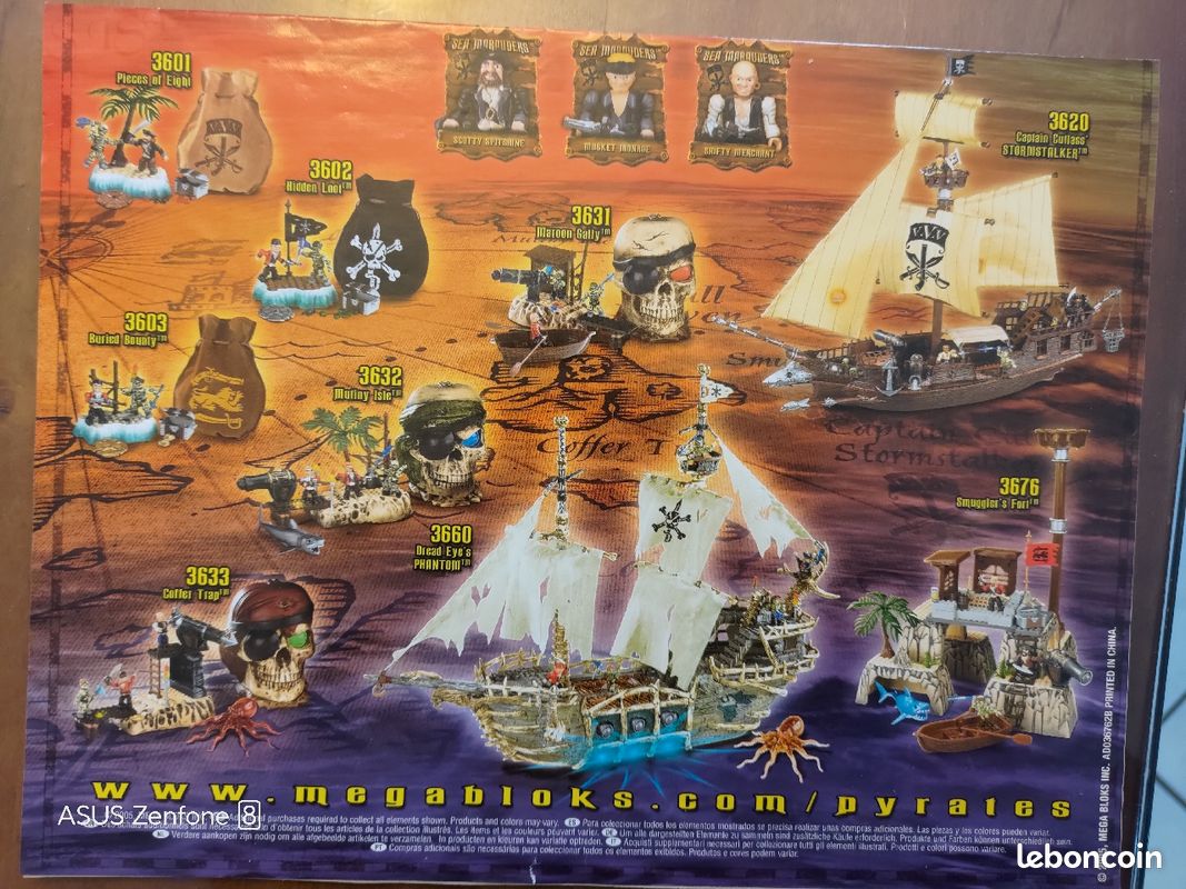 Vend lot jouet assemblage briques (spider man, pirates, etc) (image 9)