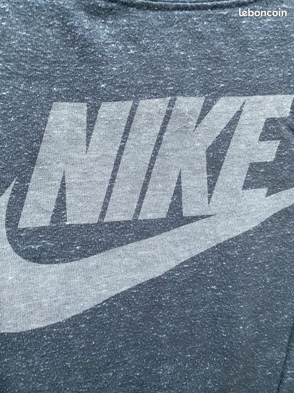 Sweat gris chiné Nike (image 2)