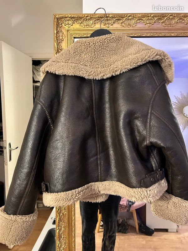 Veste Bomber Imprimé ZARA Neuve Avec étiquettes - Taille S - Couleur Rose - Fabriqué Au Portugal