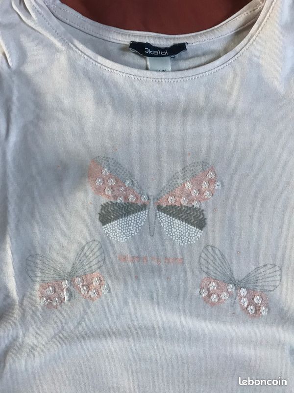 T shirt rose Okaïdi 6 ans (image 2)