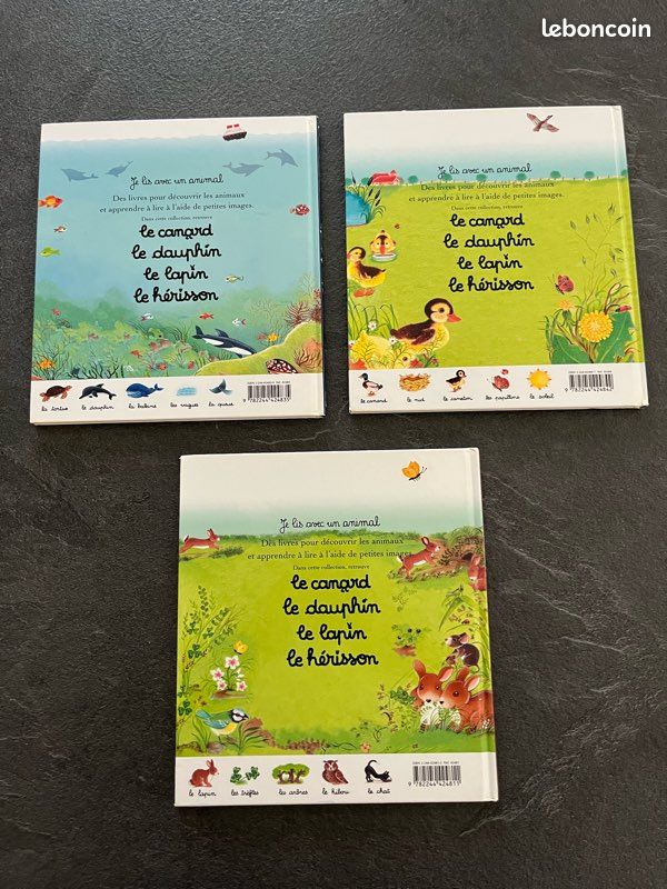 Collection livre je lis avec le dauphin le lapin le canard (image 3)