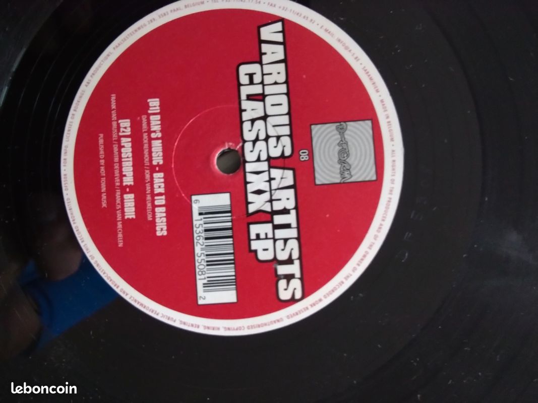 Vinyle d-form Classixx EP ( Hard House, Hardstyle ) 2000 (image 4)