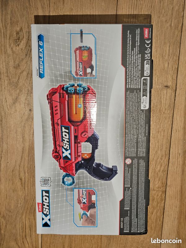 X-SHOT Excel Reflex 6 blaster MULTICO ZURU