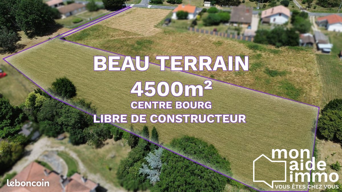 Terrain 4500 m² · à Bazas · 4 500 m² · 61 000 €