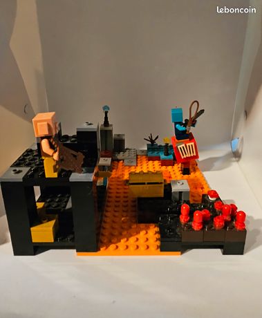 LEGO Minecraft 21185 – Le Bastion du Nether Jeux Jouets