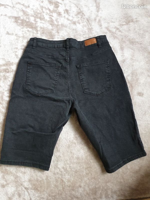 Short long slim noir (image 1)