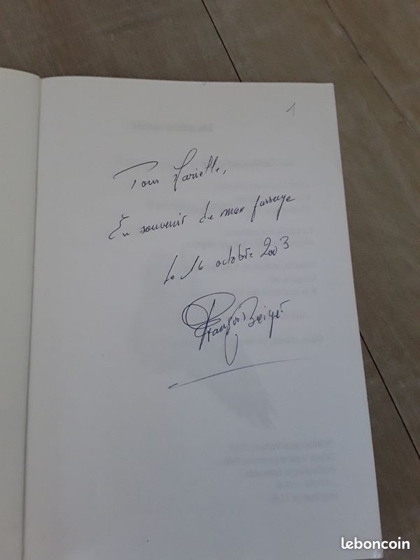 Livre la rivière sans nom de François Beiger dédicacé (image 3)
