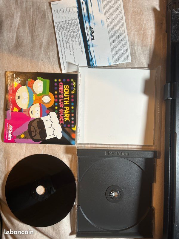 South Park Rally Sur PS1 - Complet, PAL, FR - Très Bon état