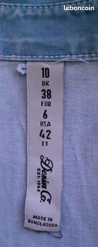 Chemise jean pour femme ou ado (image 5)