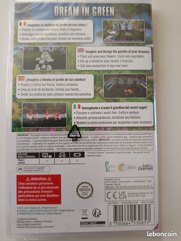 Garden Simulator Switch (image 2)