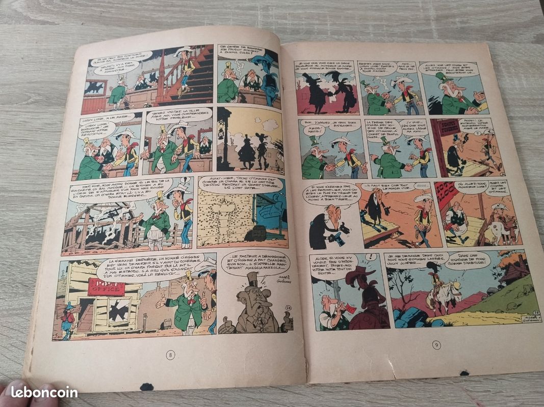 Lucky Luke les rivaux de Painful Gulch EO 1962 (image 6)