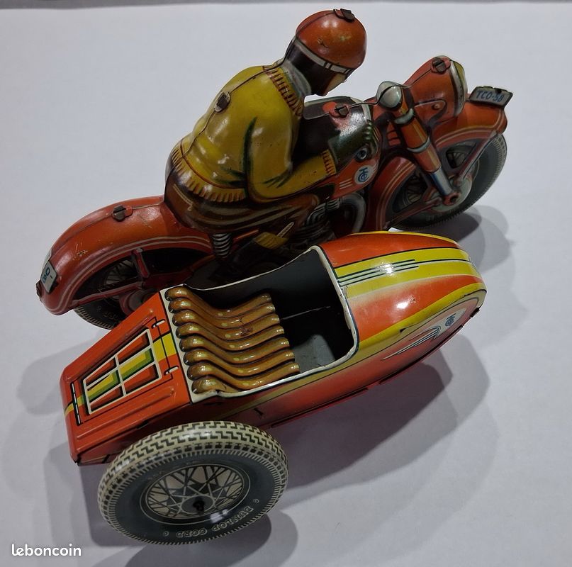 Tôle De Soubassement Pour Jouet Tipp-Co - Moto Side-car TCO - Pièce Détachée Neuve