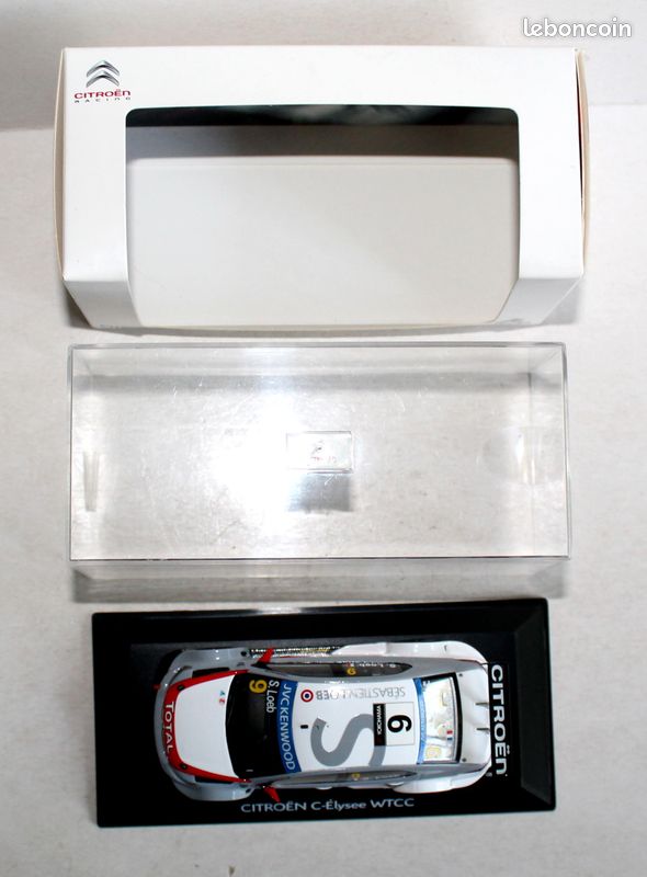 Voiture De Rallye 1/43 Sébastien Loeb - Citroën C-Élysée WTCC 2014 - Altaya Neuf En Boîte