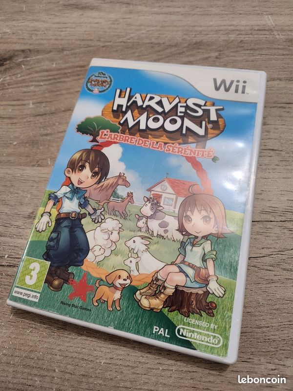 Jeux Harvest moon l'arbre de la sérénité wii (image 1)
